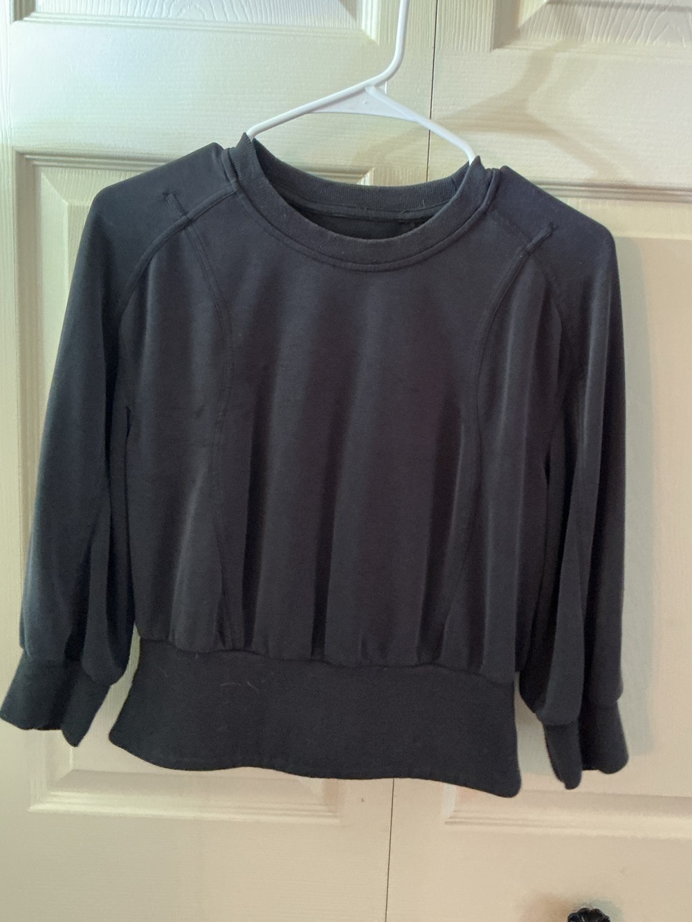 lululemon athletica Black Pullover Sweatshirt